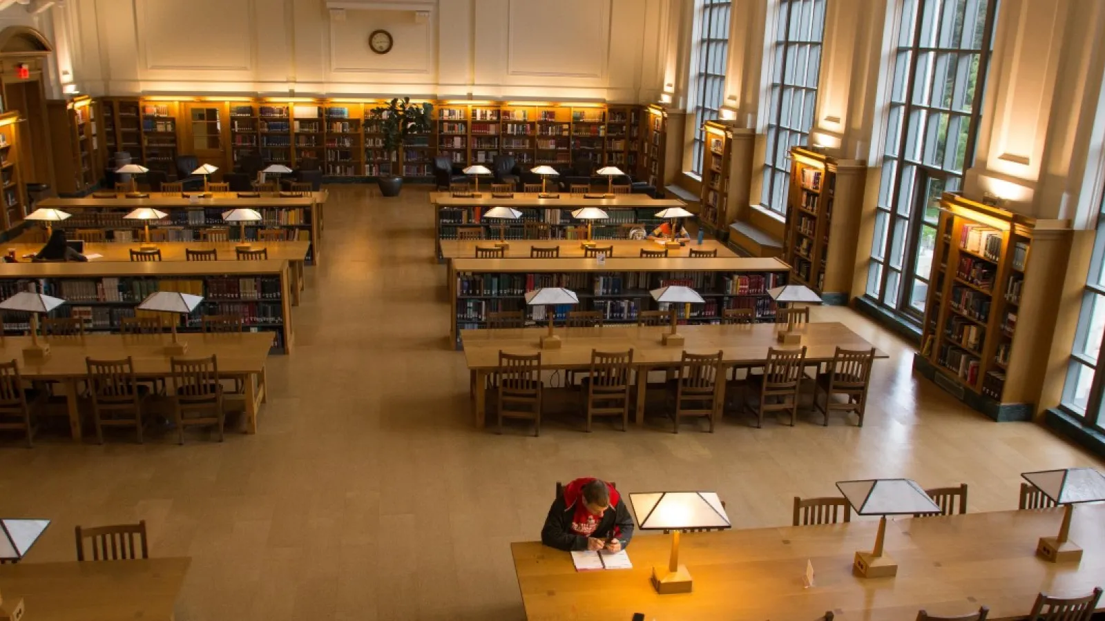 Thompson Library interior.