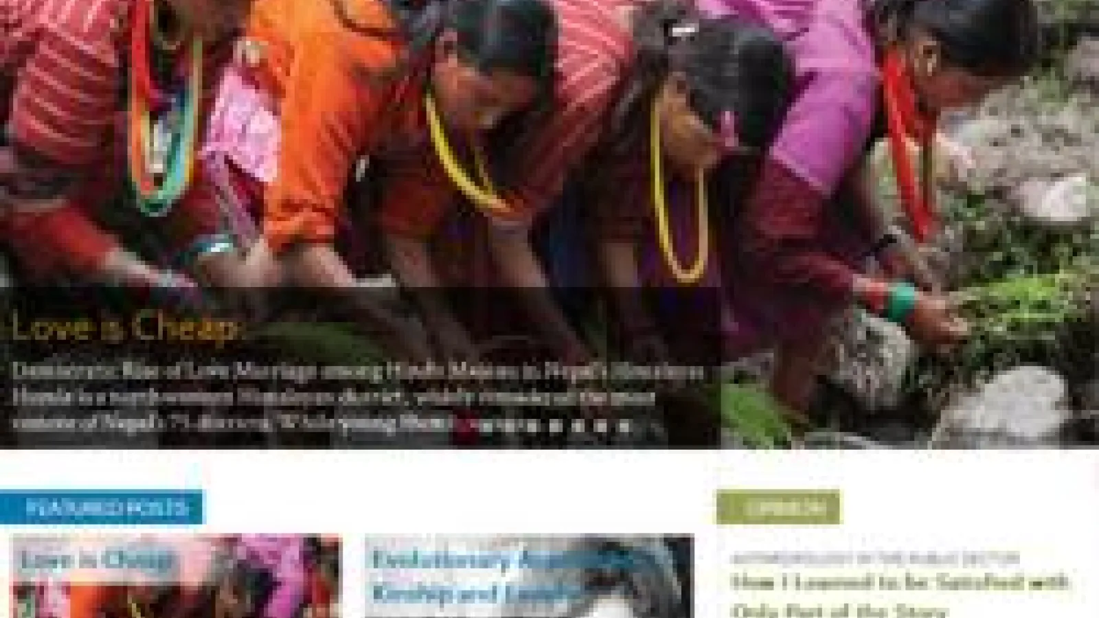 Anthropology News Homepage