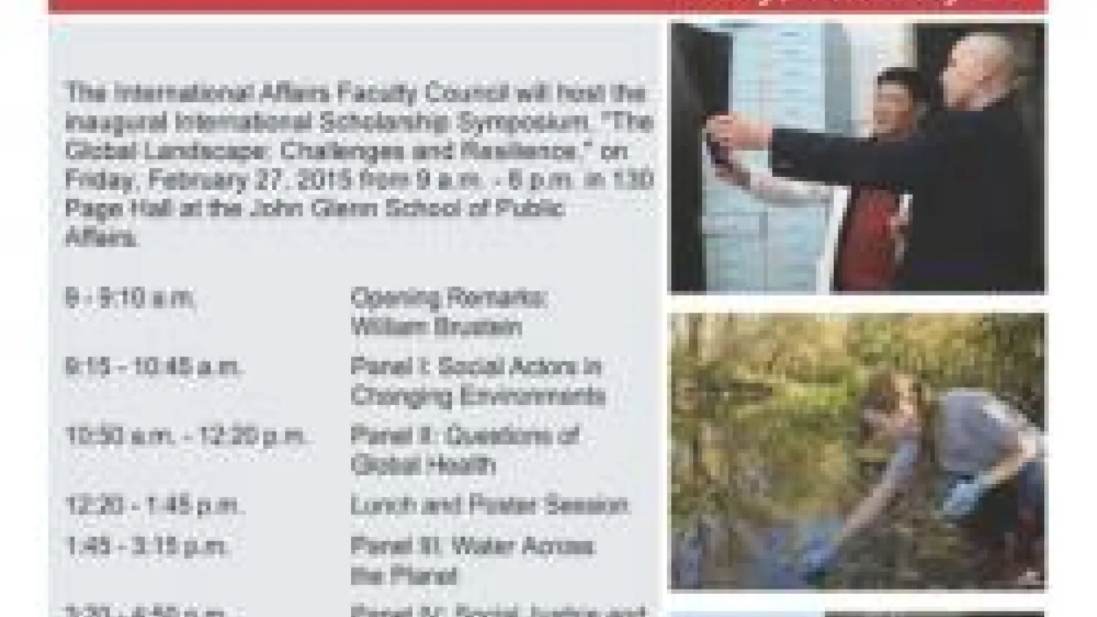 Symposium Flyer