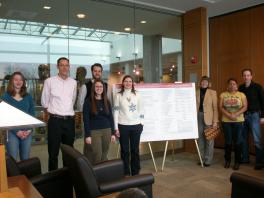 Students of the autumn 2010 class with the director of the OSU libraries