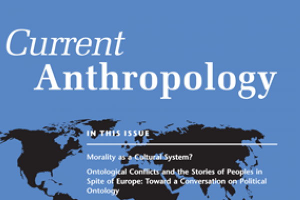 Cover Current Anthropology.