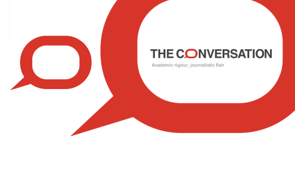 The Conversation logo.