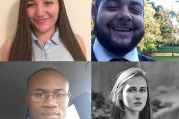 New undergraduate researchers. New undergraduate researchers.