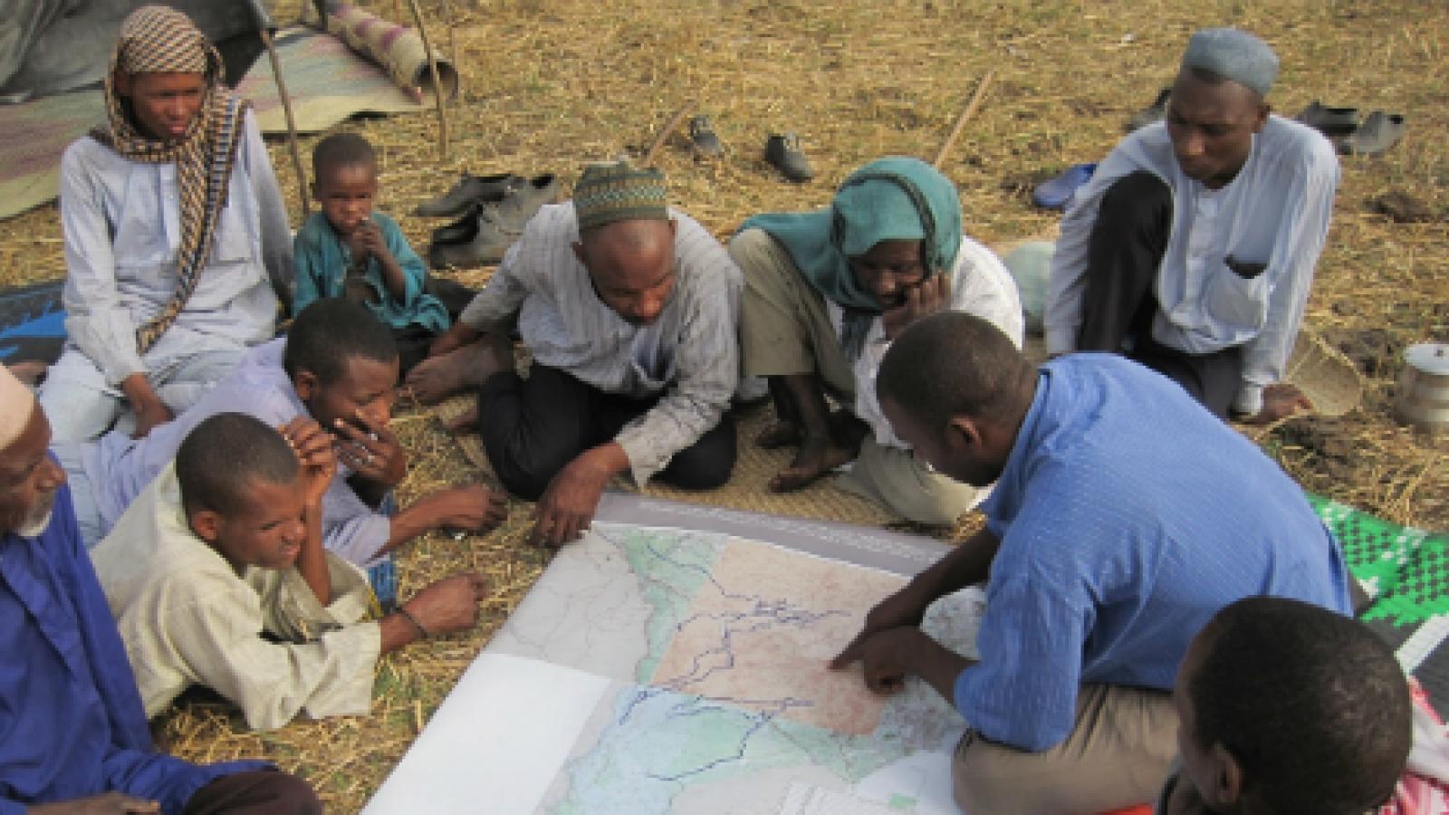 Sharing preliminary results with pastoralists
